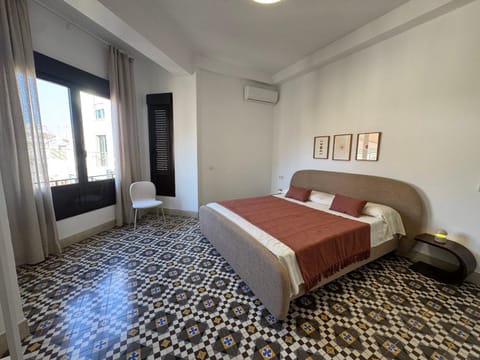 Property building, Bedroom, air conditioner