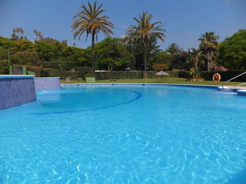 Natural landscape, Garden, Swimming pool