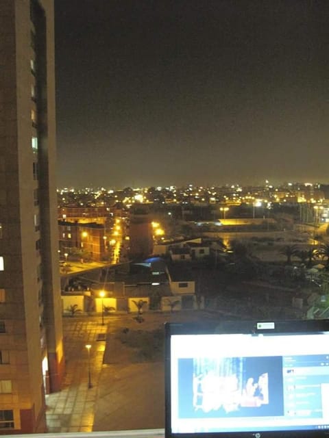 Night, City view, Street view