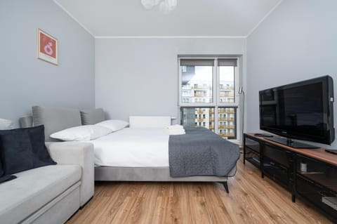 Bed, TV and multimedia, Living room, Photo of the whole room, Seating area, Evening entertainment