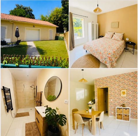 Bed, Garden, Bathroom, Photo of the whole room, Bedroom, Garden view, Parking