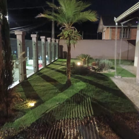 Night, Garden, Garden view