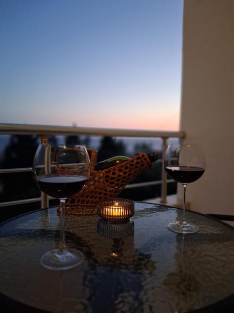 View (from property/room), Balcony/Terrace, Sunset