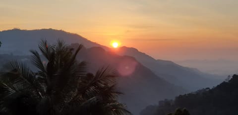 Natural landscape, Hiking, Sunrise