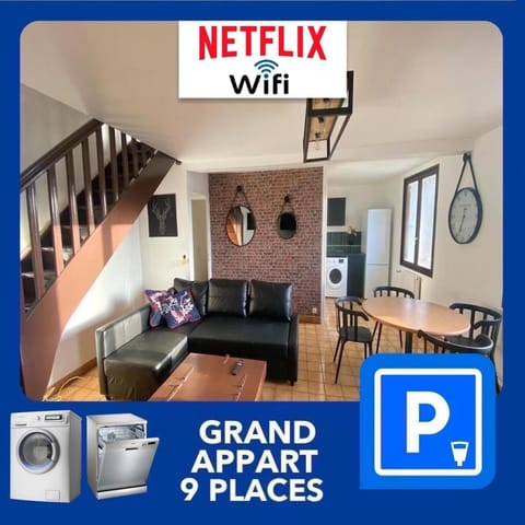 Property building, TV and multimedia, Coffee/tea facilities, Living room, Seating area, Dining area, dishwasher, flat iron, hair dryier, heating, internet, microwave, oven, stove, towels, washing machine, dryer, kitchen