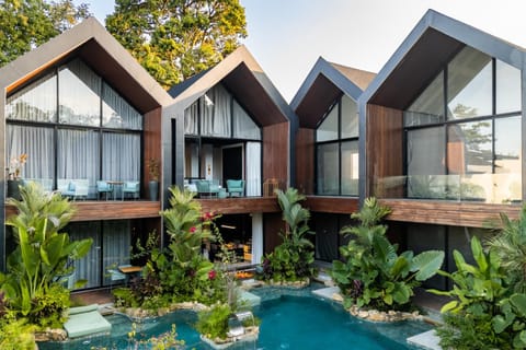 Property building, Day, View (from property/room), Garden view, Pool view, Swimming pool