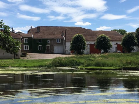 Property building, Natural landscape, River view