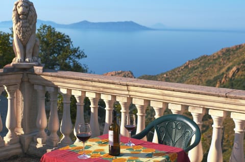 Natural landscape, View (from property/room), Mountain view, Sea view