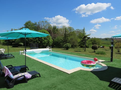 Property building, Living room, Swimming pool