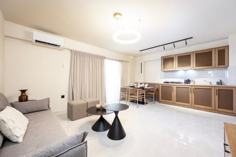Living room, air conditioner