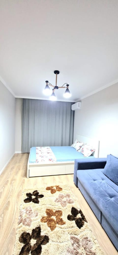 Bed, Living room, Photo of the whole room, Seating area