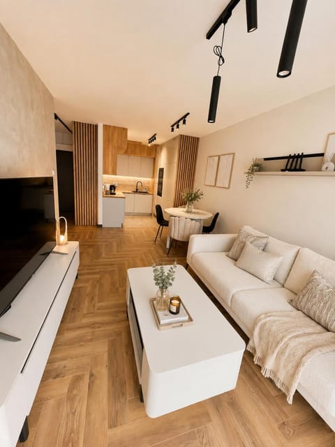 TV and multimedia, Kitchen or kitchenette, Living room, Seating area