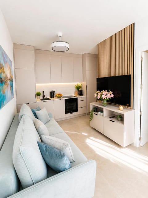 TV and multimedia, Kitchen or kitchenette, Living room, Seating area, stove