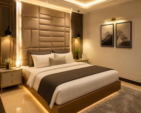 Bed, Photo of the whole room, Bedroom