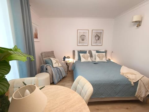Bed, Living room, Photo of the whole room, Seating area, Bedroom