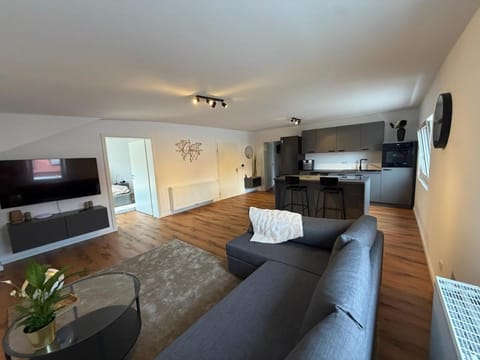 TV and multimedia, Kitchen or kitchenette, Living room, Seating area