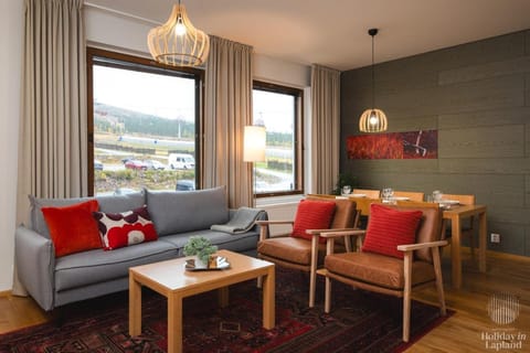 View (from property/room), Living room, Seating area, Dining area