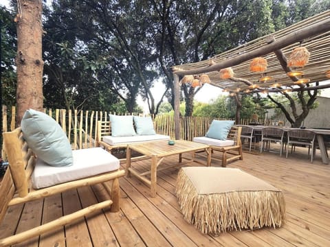Patio, Balcony/Terrace, Garden view