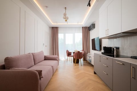TV and multimedia, Kitchen or kitchenette, Living room, Seating area, Dining area