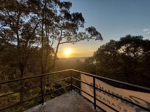 Day, Natural landscape, View (from property/room), Balcony/Terrace, Sunset