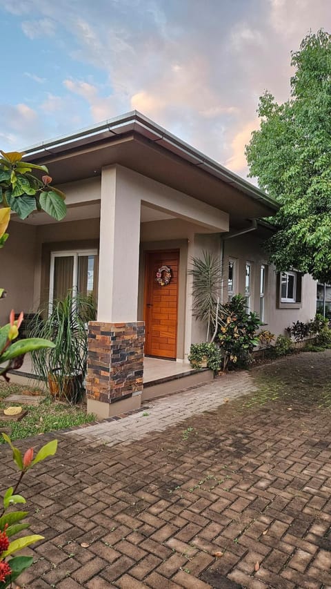 Property building, Garden view