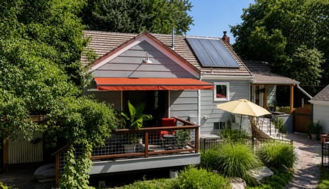 Property building, Patio