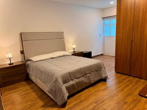 Bed, Photo of the whole room, Bedroom, wardrobe
