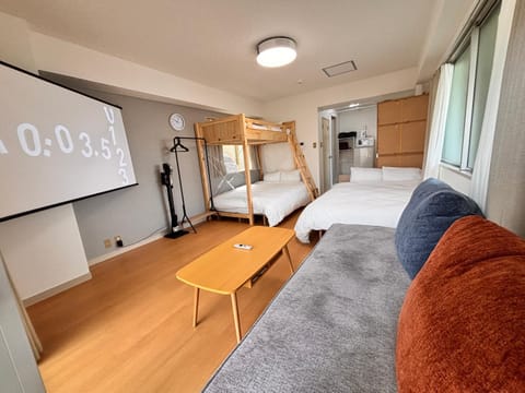 Living room, Bedroom