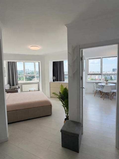 Bed, View (from property/room), Photo of the whole room, Seating area, Bedroom