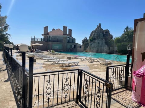 Natural landscape, Pool view, Swimming pool