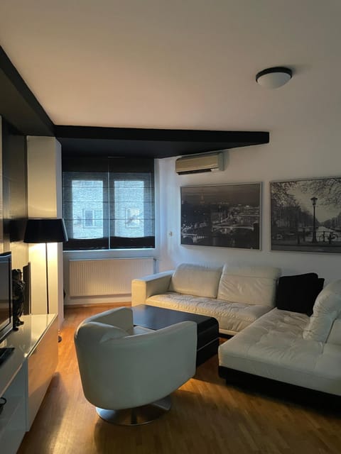 Living room, Seating area, air conditioner
