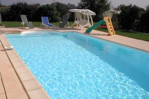 Property building, Living room, Swimming pool