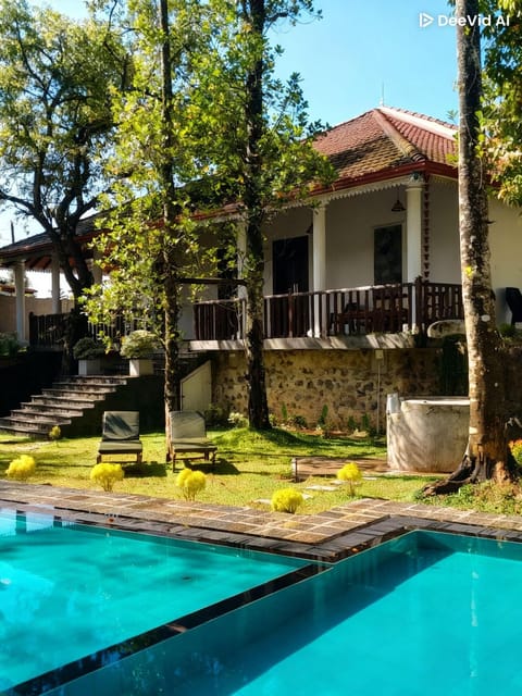 Property building, Garden, Pool view, Swimming pool