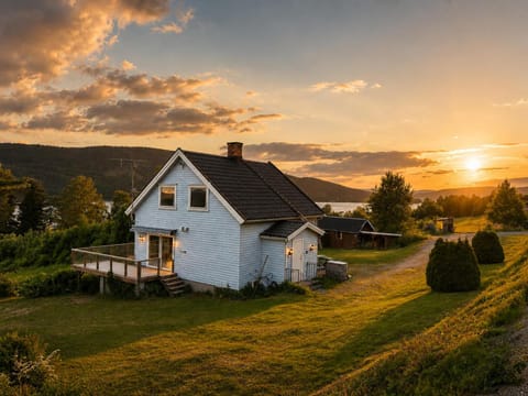 Property building, Sunset