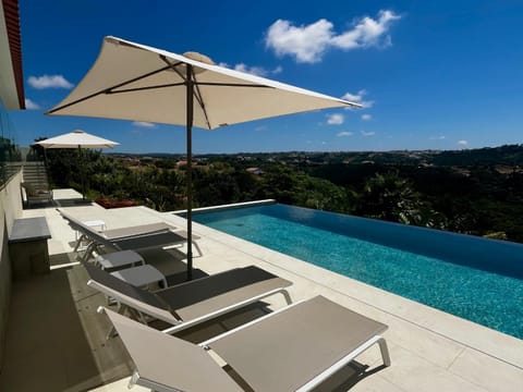 Natural landscape, Balcony/Terrace, Pool view, Swimming pool, sunbed