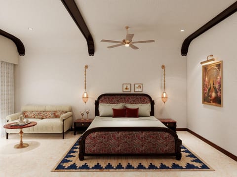Bed, Bedroom