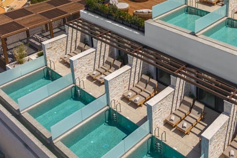 Day, Bird's eye view, View (from property/room), Balcony/Terrace, City view, City view, Pool view, Sea view, Sea view, Swimming pool, Quiet street view, sunbed