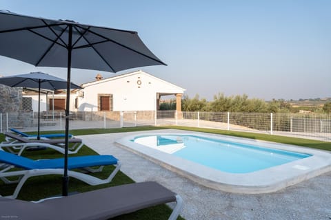 Patio, Day, Natural landscape, Pool view, Swimming pool, Swimming pool, sunbed