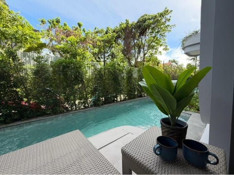 Patio, Day, View (from property/room), Balcony/Terrace, Pool view, Swimming pool