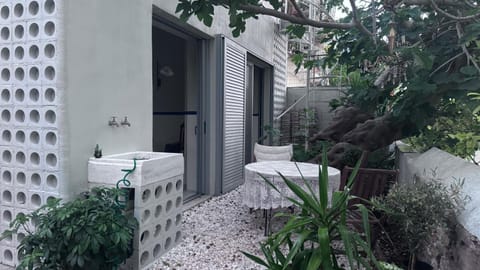 Property building, Patio, Day, Garden, View (from property/room), Garden view
