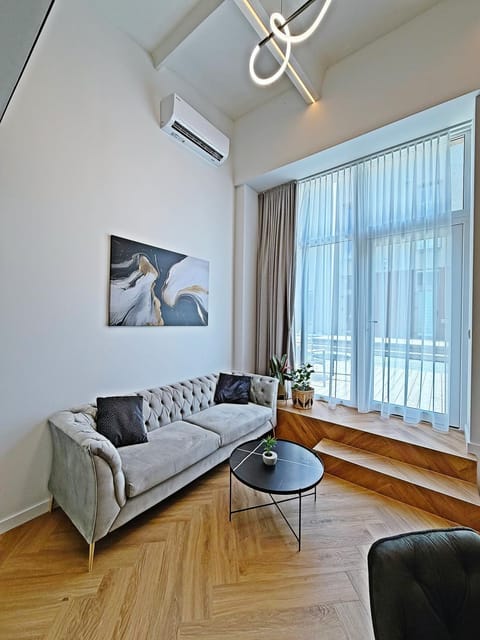 Living room, Seating area, air conditioner