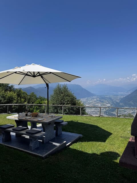Natural landscape, Garden, Dining area