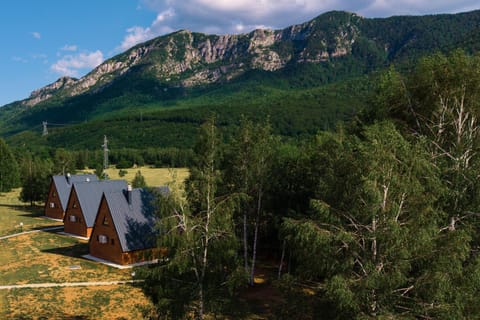 Property building, Spring, Day, Natural landscape, Mountain view