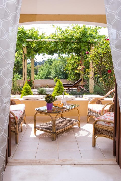 Day, Garden, View (from property/room), Balcony/Terrace, Seating area, Garden view