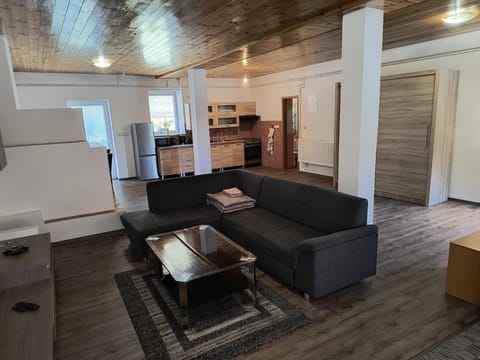 Kitchen or kitchenette, Living room