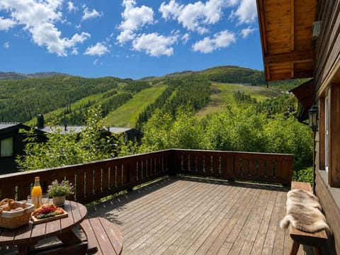 Patio, Skiing, View (from property/room), Balcony/Terrace, Dining area, Mountain view