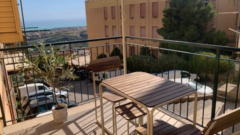 Property building, Patio, Day, View (from property/room), Balcony/Terrace, Balcony/Terrace, Parking