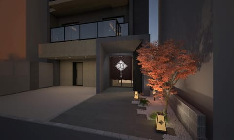 Property building, Night