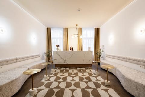 Lobby or reception, Decorative detail, Seating area