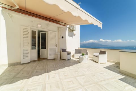 Property building, Patio, Day, View (from property/room), Sea view